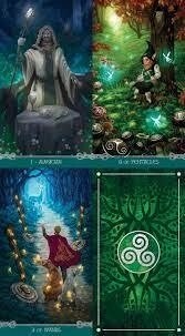 Універсальне Кельтське Таро 78 карт 10,5 х 6 см. Universal Celtic Tarot. Карти Таро.