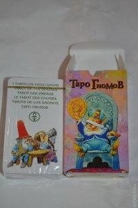 Таро Гномів. Таро mini на 78 карток 7,8 х 4,5 см. Карти Таро.
