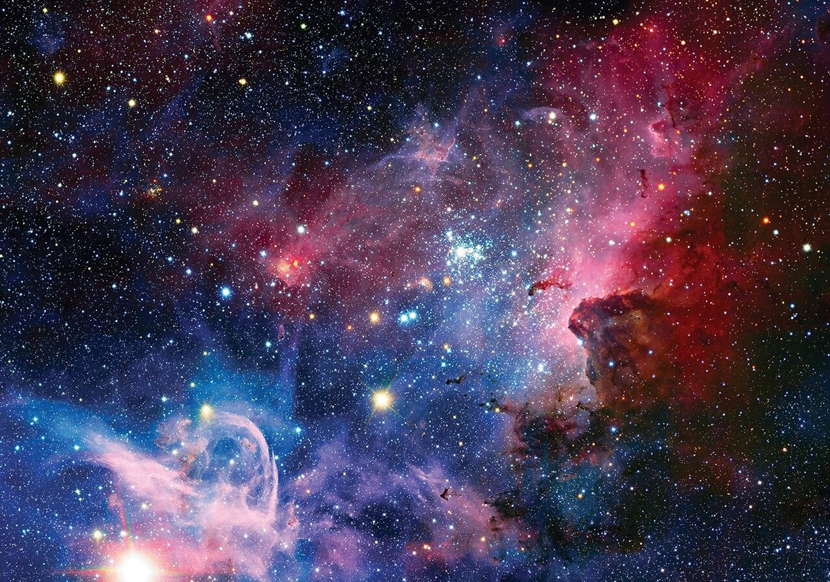 Пазли тришарові ТМ INTERDRUK Galaxy 1 розмір 33х46 см ., 500 шт.